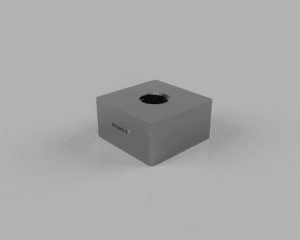 Nóż płaski NGR - 30x30x15 - M12 (R23)