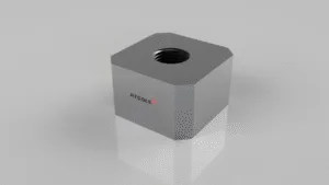 Nóż płaski 40x40x24 HEX - M16 płaski-(R28)