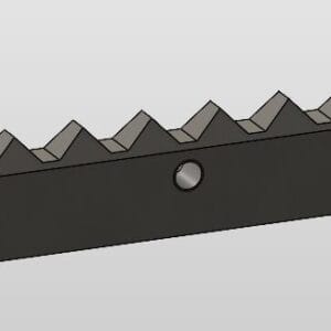 Przeciwnóż PRAWY UNTHA LR1000 490x60x20 (P148)