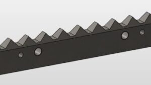 Przeciwnóż środkowy UNTHA LR1000 390x60x20 (P149)