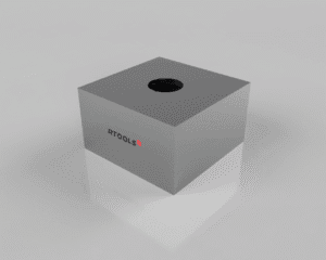 NÓŻ PŁASKI GROSS 35X35X20 - M12 (R30)