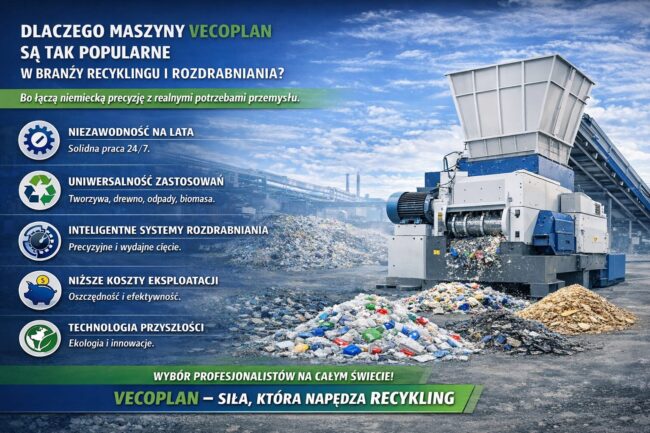 Dlaczego maszyny Vecoplan są tak popularne
